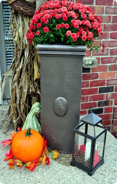 Best ideas about DIY Large Planters
. Save or Pin Wood Column Planters For the Home Now.