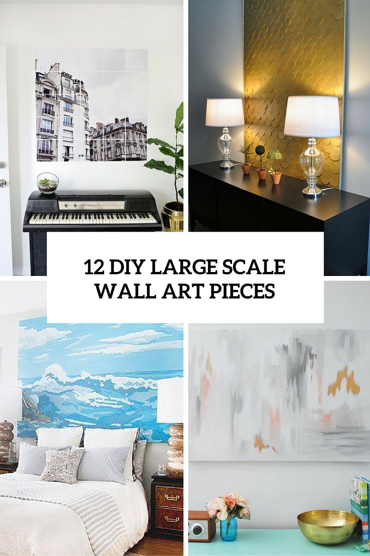 Best ideas about DIY Large Wall Art
. Save or Pin 12 Eye Catchy DIY Scale Wall Art Pieces Shelterness Now.