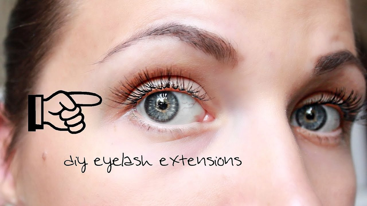 Best ideas about DIY Lash Extension
. Save or Pin Eyelash Extensions DIY selber machen Easy günstig und Now.