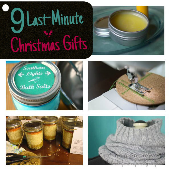 Best ideas about DIY Last Minute Birthday Gifts
. Save or Pin 9 Last Minute Christmas Gifts to Make this Weekend Now.
