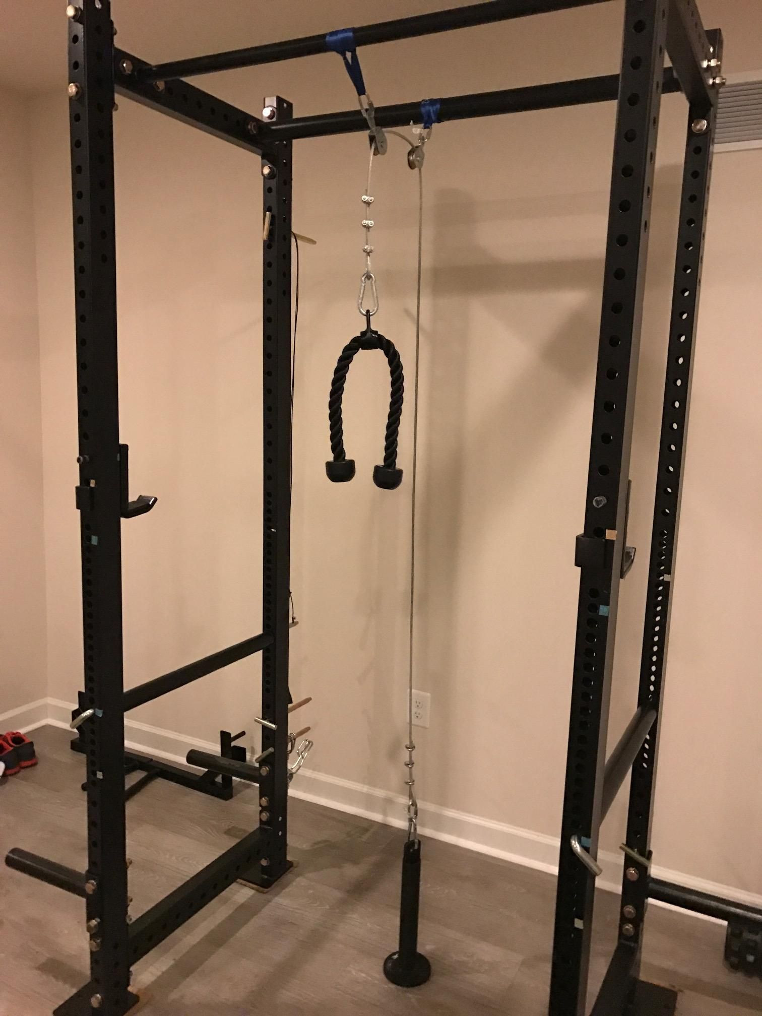 Best ideas about DIY Lat Pulldown
. Save or Pin DIY Lat Pulldown and Low Pulley on a T3 Rack Now.