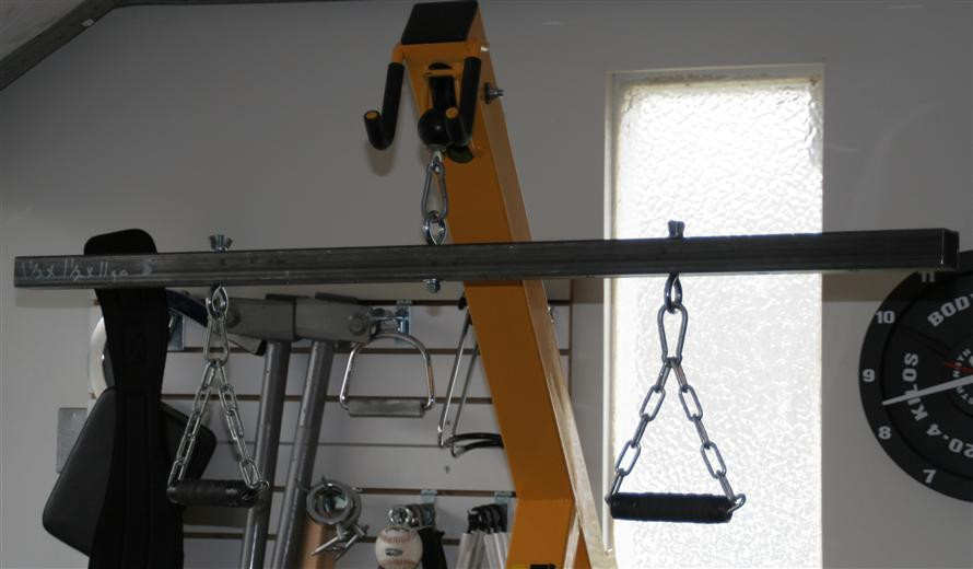 Best ideas about DIY Lat Pulldown
. Save or Pin Homemade Lat Pull Down Bar Now.