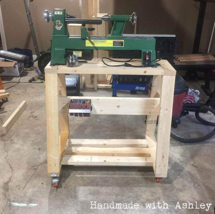 Best ideas about DIY Lathe Plans
. Save or Pin DIY Mobile Lathe Stand Handmade with Ashley Now.
