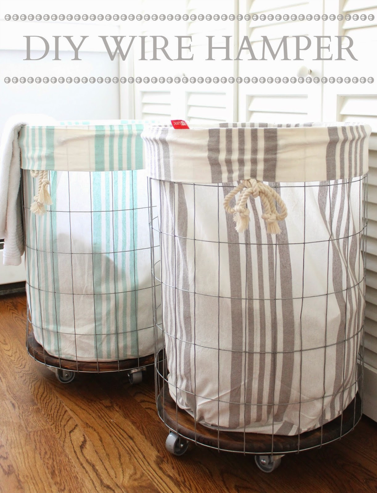 Best ideas about DIY Laundry Hampers
. Save or Pin the picket fence projects Airing our dirty laundry and Now.