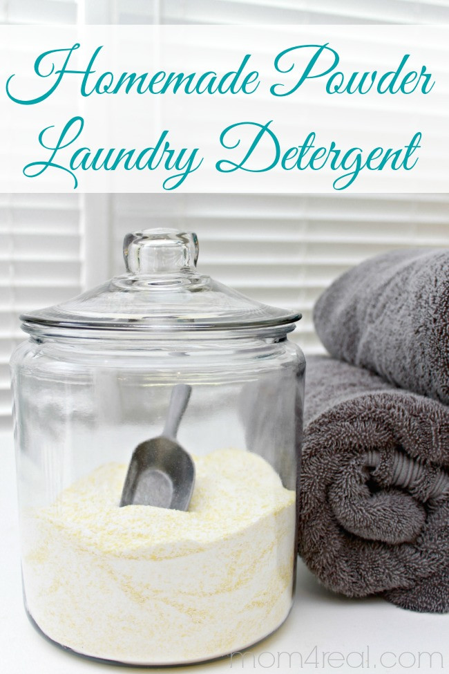 Best ideas about DIY Laundry Soap
. Save or Pin Homemade Laundry Detergent Powder Recipe Mom 4 Real Now.