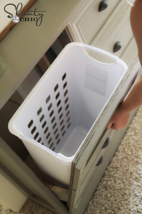 Best ideas about DIY Laundry Sorter
. Save or Pin DIY Laundry Basket Dresser Shanty 2 Chic Now.