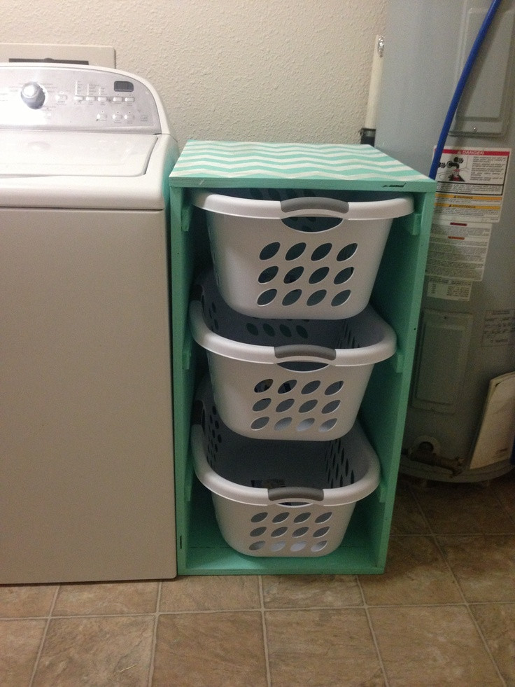 Best ideas about DIY Laundry Sorter
. Save or Pin DIY laundry sorter with chevron pattern Now.