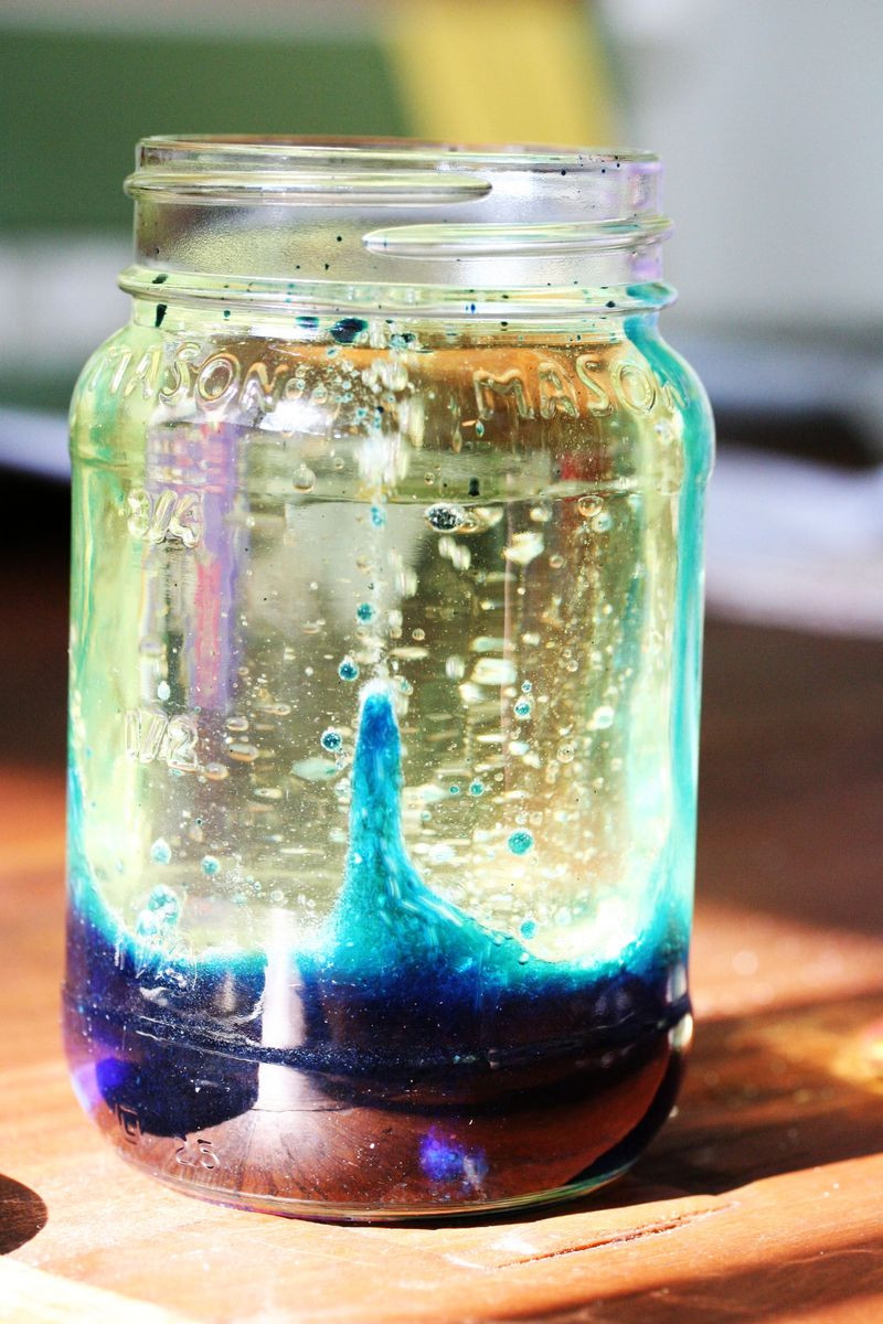 Best ideas about DIY Lava Lamp
. Save or Pin Kitchen Table Science Lava Lamps Bird and Little Bird Now.