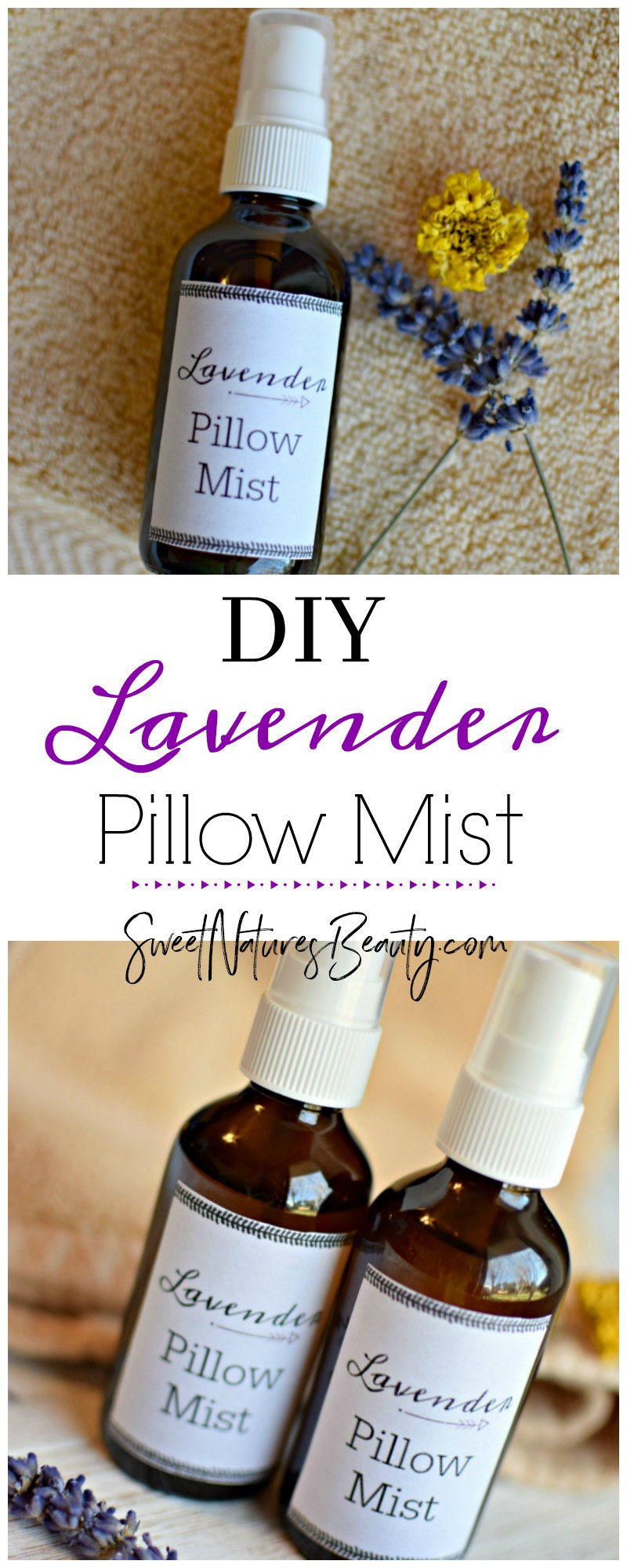 Best ideas about DIY Lavender Spray
. Save or Pin DIY Lavender Pillow Mist 2 – Sweet Nature s Beauty Now.