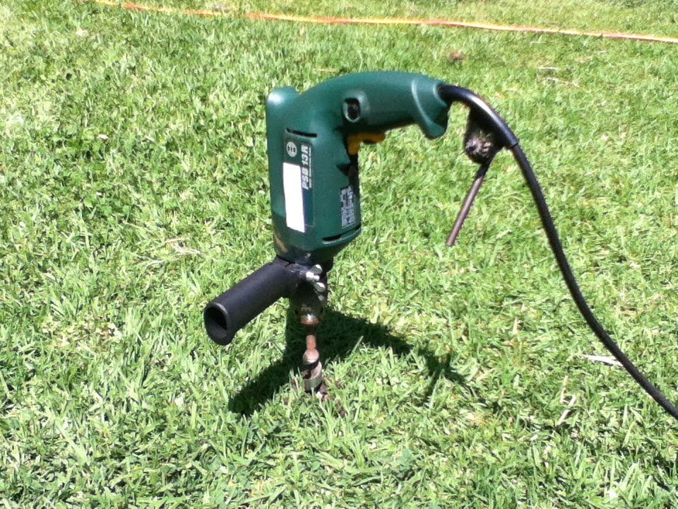 Best ideas about DIY Lawn Aerator
. Save or Pin How to Aerate Your Lawn Using an Electric Drill and Wood Now.