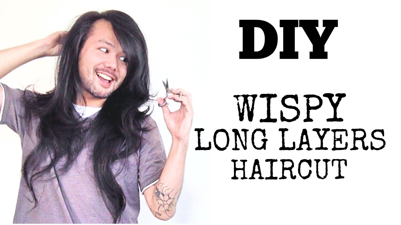 Best ideas about DIY Layered Haircut
. Save or Pin DIY WISPY LONG LAYERS HAIRCUT Now.