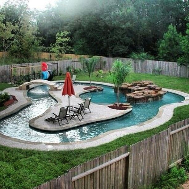Best ideas about DIY Lazy River
. Save or Pin My own lil lazy river I would so love to have this Now.