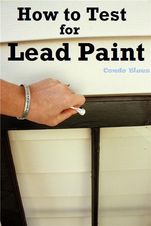 Best ideas about DIY Lead Paint Test
. Save or Pin Condo Blues How to Test for Lead Paint on Flea Market Finds Now.