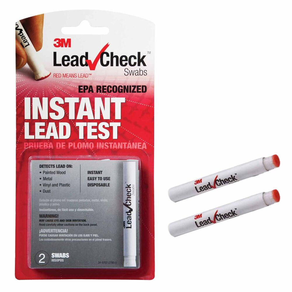 Best ideas about DIY Lead Paint Test
. Save or Pin 3M Instant Lead Test Check Swabs x 2 Lead Now.