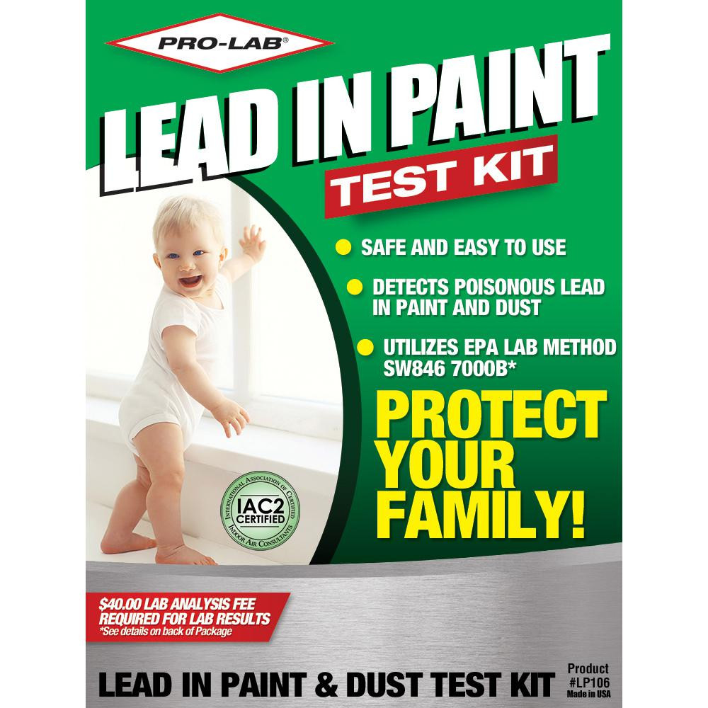 Best ideas about DIY Lead Paint Test
. Save or Pin PRO LAB Lead Paint and Dust Test Kit LP106 The Home Depot Now.