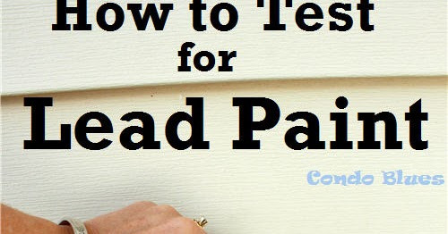 Best ideas about DIY Lead Paint Test
. Save or Pin Condo Blues How to Test for Lead Paint on Flea Market Finds Now.