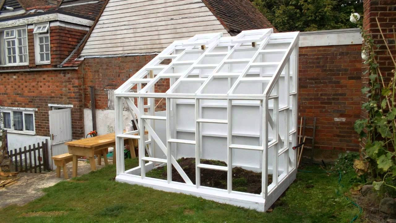 Best ideas about DIY Lean To Greenhouse
. Save or Pin Building a glass walled wooden lean to greenhouse Now.