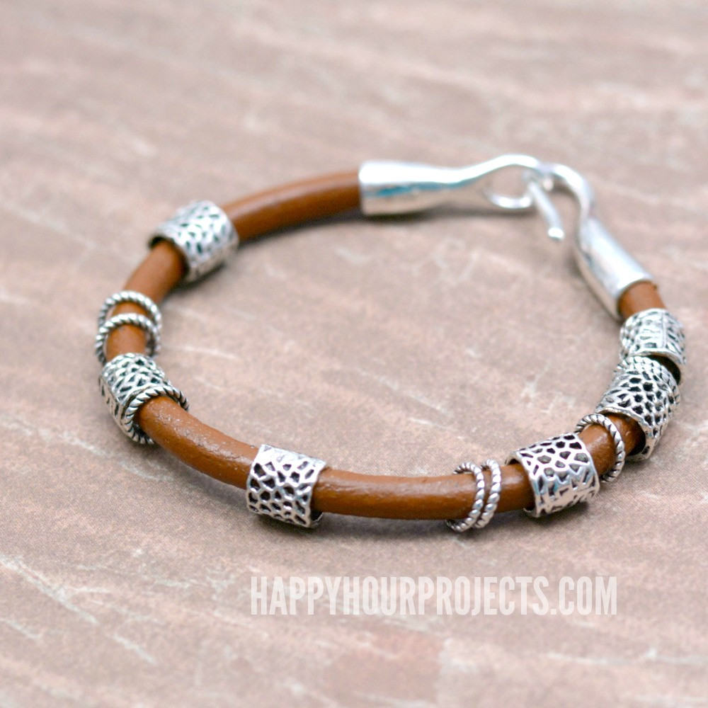 Best ideas about DIY Leather Bracelet
. Save or Pin Boho Bangle Now.