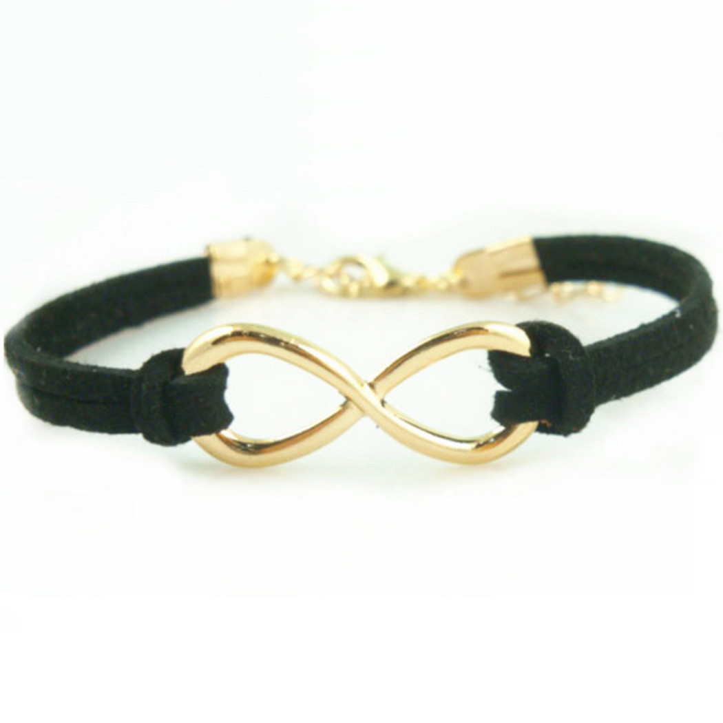 Best ideas about DIY Leather Bracelet
. Save or Pin Fashion Women Charm DIY Infinity Beads Leather Cord Now.