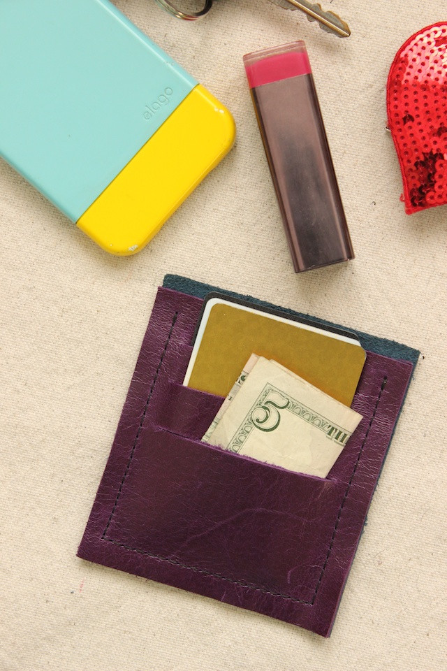 Best ideas about DIY Leather Wallet
. Save or Pin DIY Mini Leather Wallet see kate sew Now.
