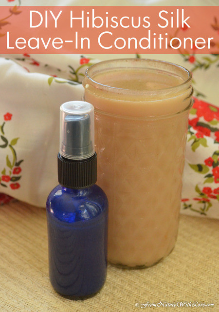 Best ideas about DIY Leave In Hair Conditioner
. Save or Pin DIY Hibiscus Silk Leave In ConditionerThe Natural Beauty Now.