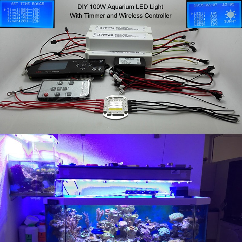 Best ideas about DIY Led Aquarium Lights
. Save or Pin 100w lumia 5 1 diy aquarium led light Sunrise Sunset Now.