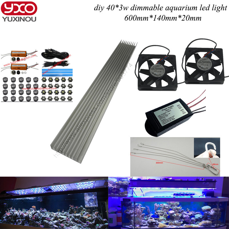 Best ideas about DIY Led Aquarium Lights
. Save or Pin Aliexpress Buy Dimmable 120W diy aquarium led lights Now.