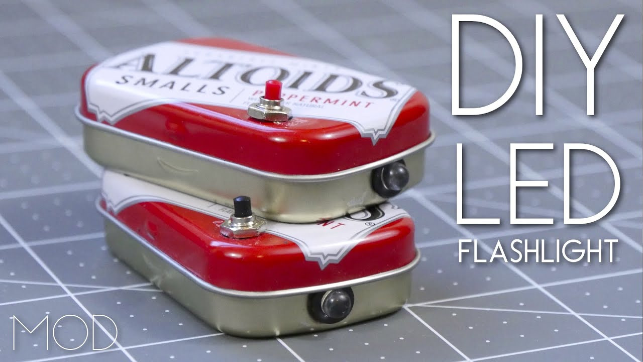 Best ideas about DIY Led Flashlight
. Save or Pin Mini MOD Monday DIY LED Altoids Flashlight Now.