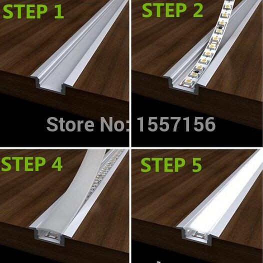 Best ideas about DIY Led Light Strips
. Save or Pin LED recessed strip lights with aluminum channel and Now.