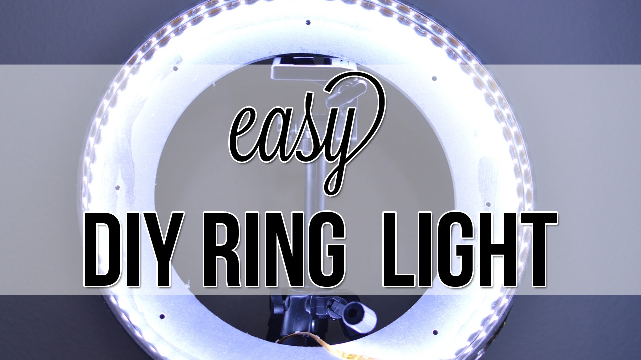 Best ideas about DIY Led Ring Light
. Save or Pin DIY RING LIGHT TUTORIAL USING LED LIGHTS Now.