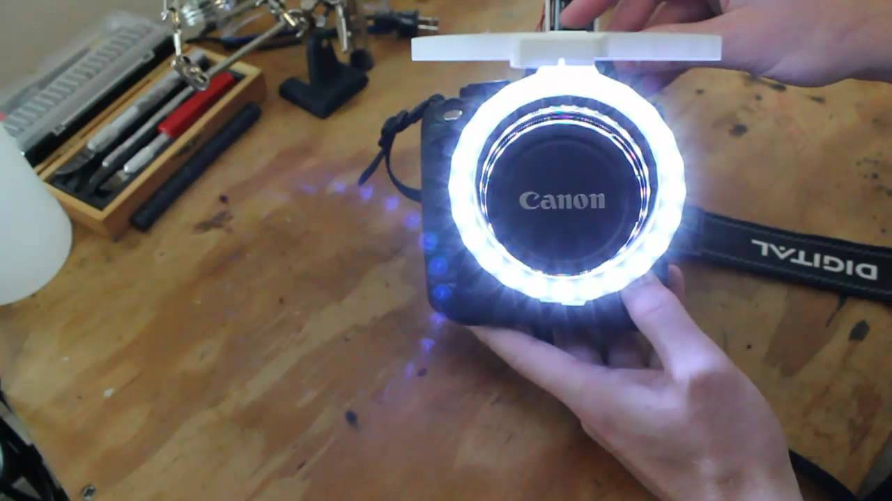 Best ideas about DIY Led Ringlight
. Save or Pin DIY Canon Ring Light Now.
