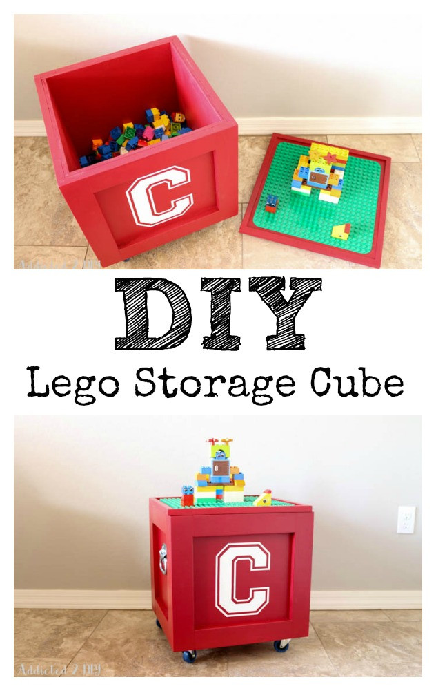 Best ideas about DIY Lego Storage
. Save or Pin DIY Lego Storage Cube Plus A Giveaway Addicted 2 DIY Now.