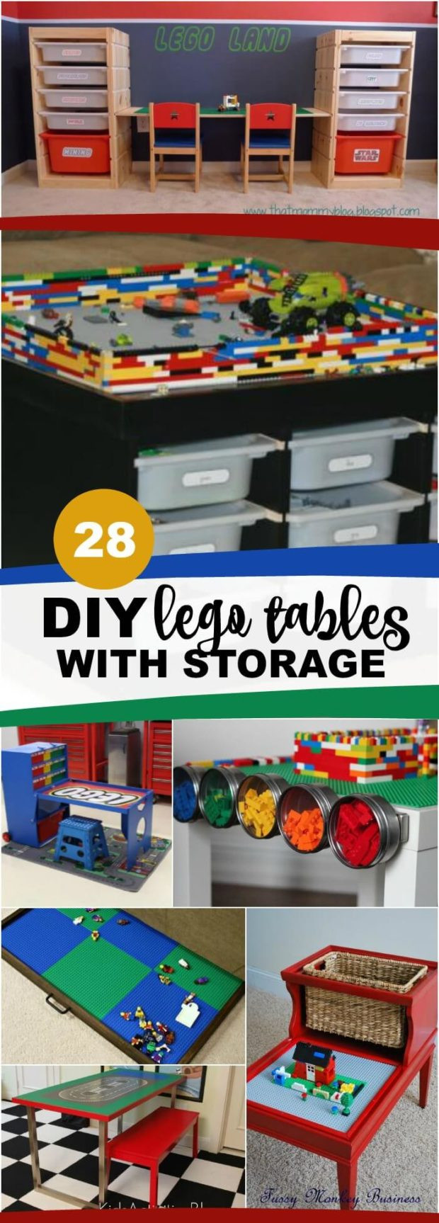 Best ideas about DIY Lego Storage
. Save or Pin 28 LEGO Tables with Storage We Love Spaceships and Laser Now.