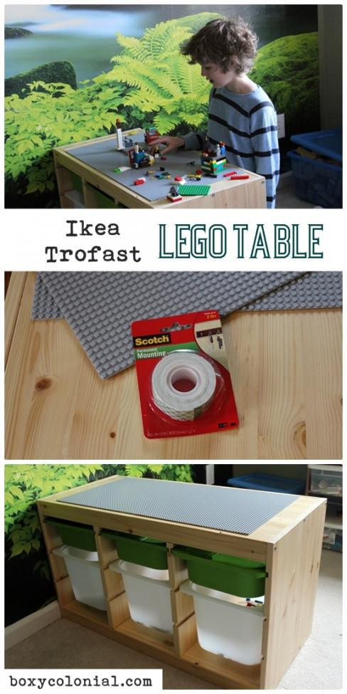 Best ideas about DIY Lego Table Ikea
. Save or Pin 28 LEGO Tables with Storage We Love Now.