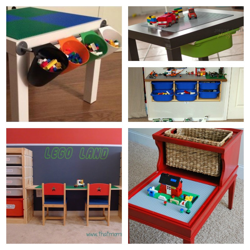 Best ideas about DIY Lego Table With Storage
. Save or Pin DIY Lego Storage and Play Table Now.