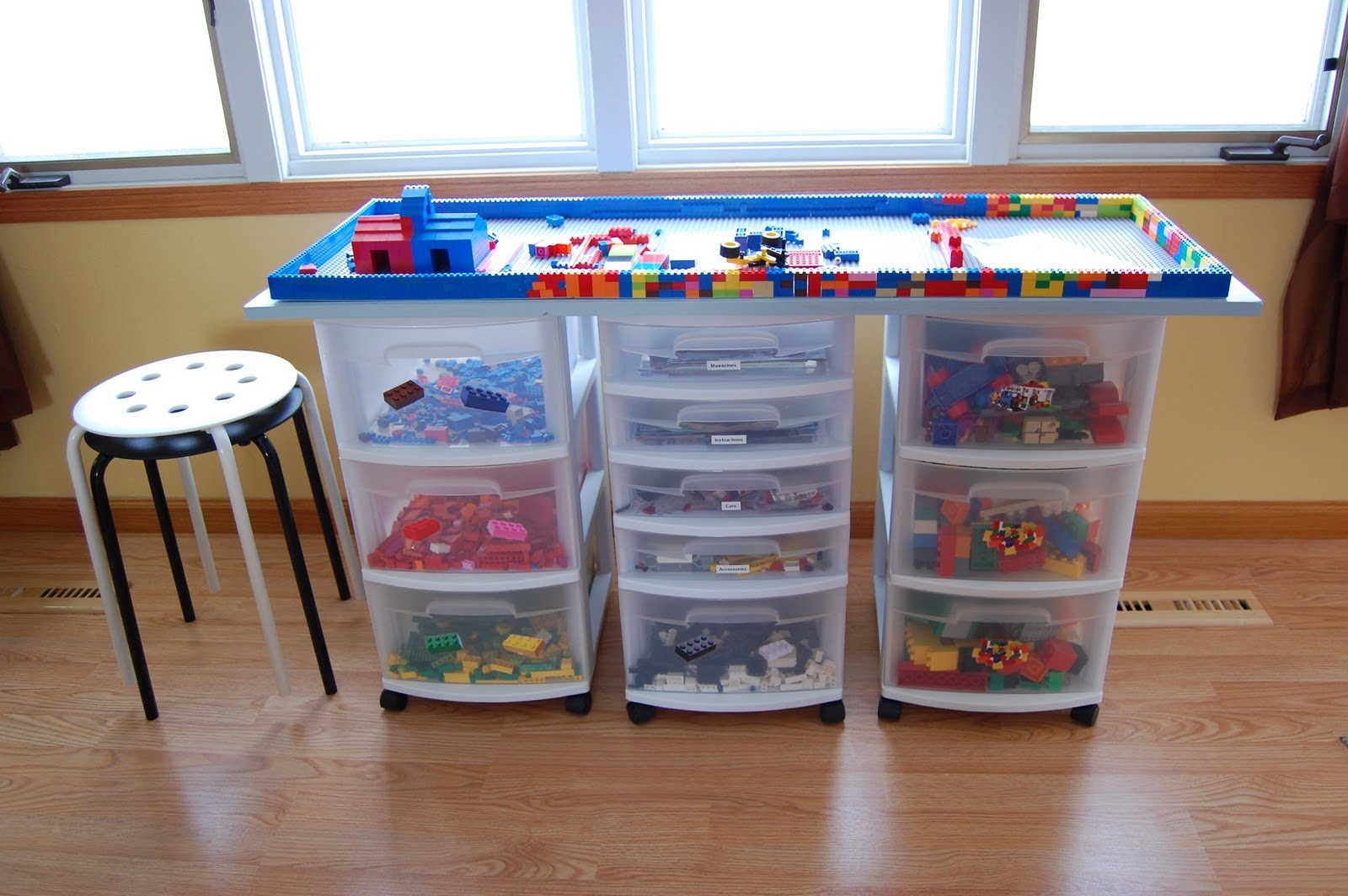 Best ideas about DIY Lego Table With Storage
. Save or Pin 20 DIY s To Help You Store And Organize The Kids Toys Now.