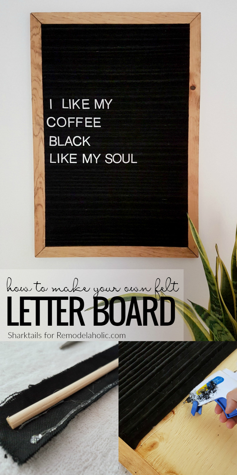 Best ideas about DIY Letter Board
. Save or Pin Remodelaholic Now.