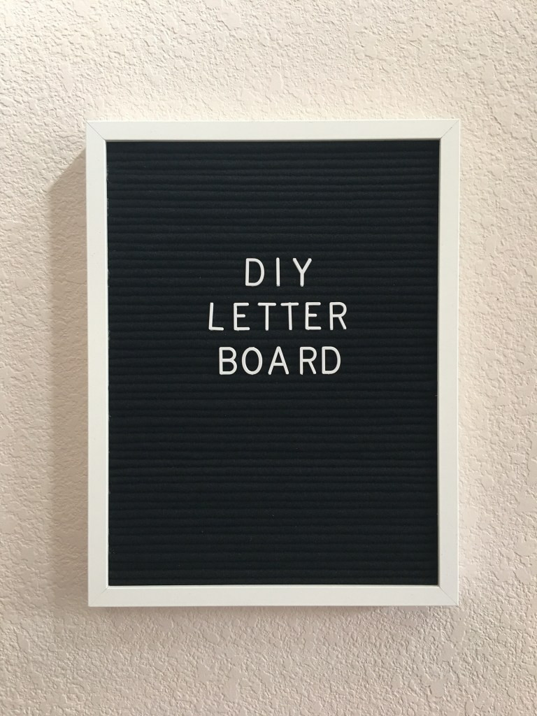 Best ideas about DIY Letter Board
. Save or Pin DIY Felt Letter Board Jolly & Happy Now.
