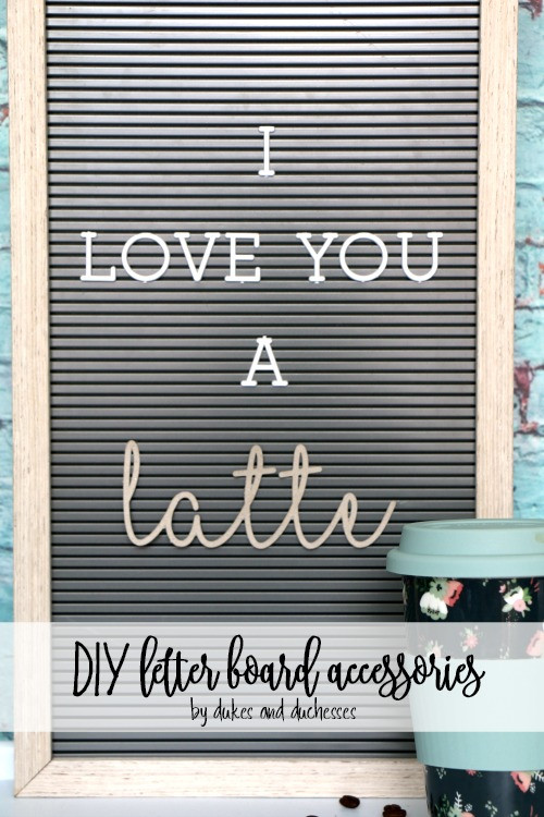 Best ideas about DIY Letter Board
. Save or Pin DIY Letter Board Accessories Dukes and Duchesses Now.