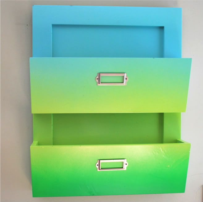 Best ideas about DIY Letter Organizer
. Save or Pin the DIY OMBRE LETTER HOLDER Now.