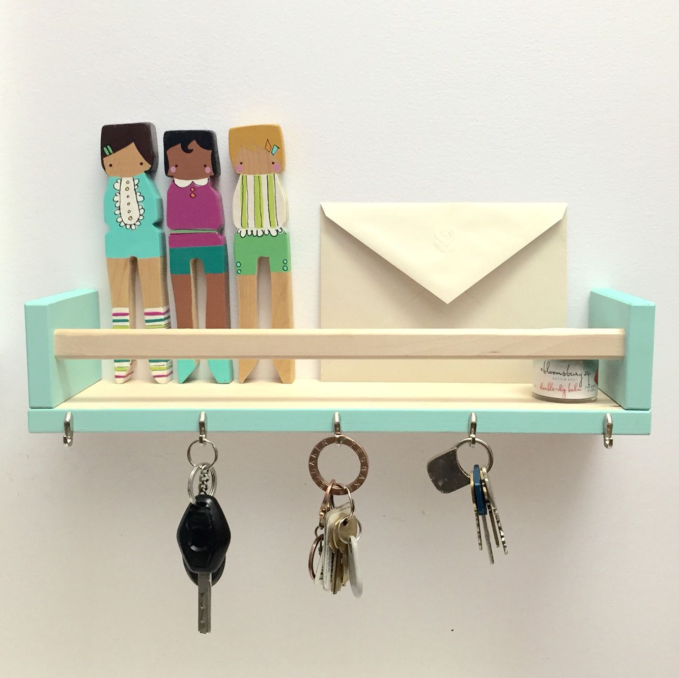 Best ideas about DIY Letter Organizer
. Save or Pin DIY key & letter holder using BEKVAM spice rack from IKEA Now.