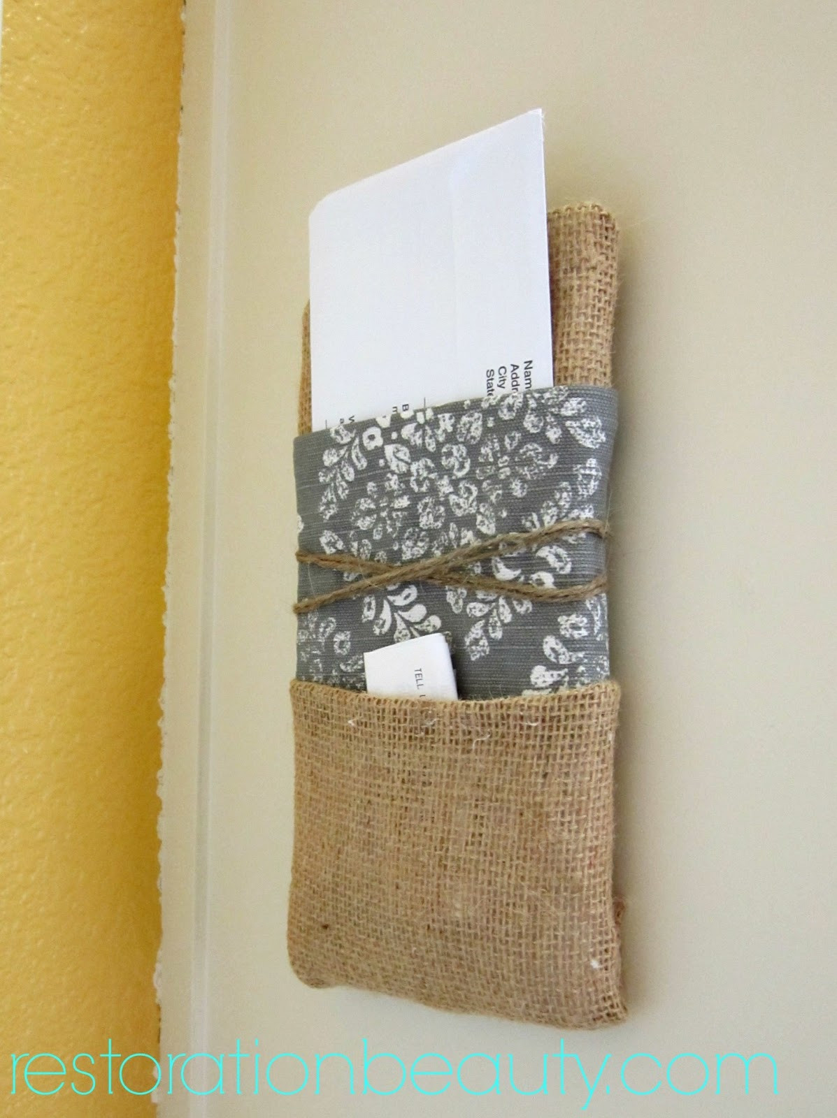 Best ideas about DIY Letter Organizer
. Save or Pin Restoration Beauty Easy DIY Letter Holder Now.