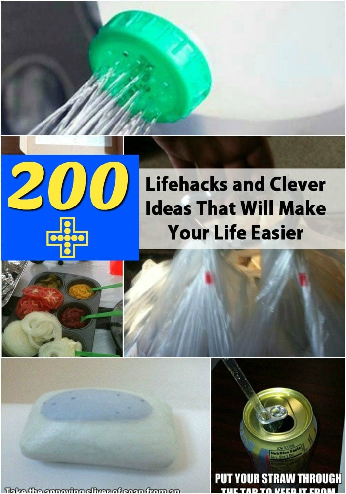 Best ideas about DIY Life Hacks
. Save or Pin Top 200 Lifehacks and Clever Ideas that Will Make Your Now.