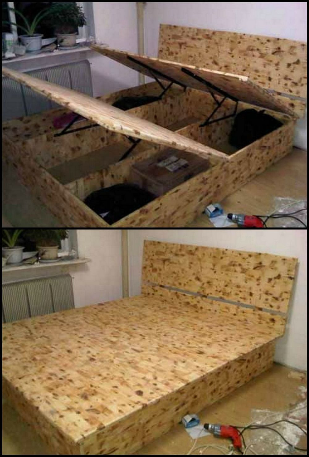 Best ideas about DIY Lift Storage Bed
. Save or Pin How To Build A Lift Top Storage Bed Now.