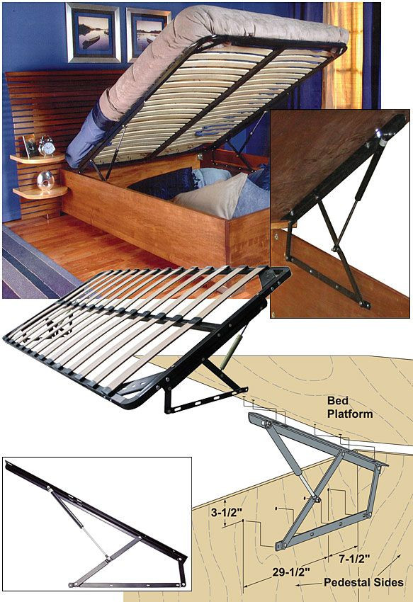 Best ideas about DIY Lift Storage Bed
. Save or Pin Storage Bed Lift Twin 50 Kg Build It Now.