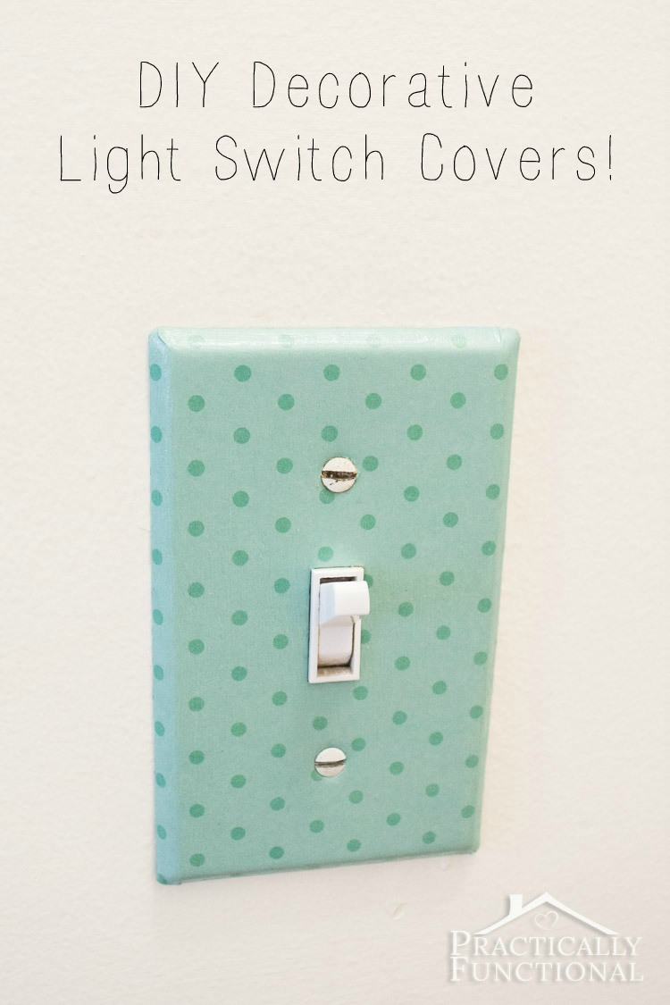 Best ideas about DIY Light Cover
. Save or Pin DIY Decorative Light Switch Covers Now.