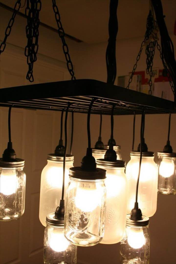 Best ideas about DIY Light Fixtures
. Save or Pin 35 Mason Jar Lights Do It Yourself Ideas Now.
