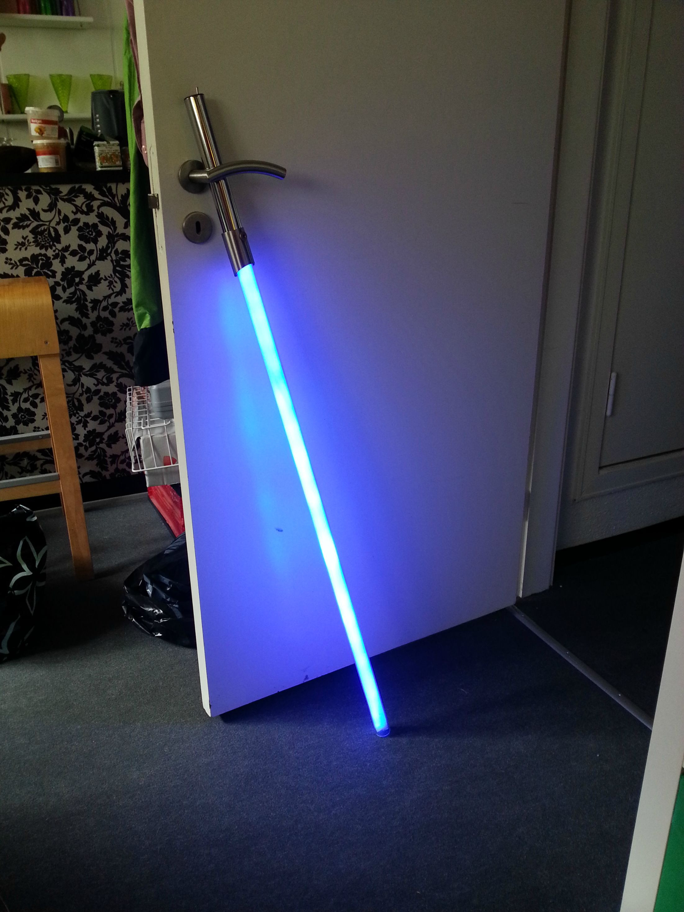 Best ideas about DIY Light Saber
. Save or Pin The Force Is Strong With The Creator This DIY Now.