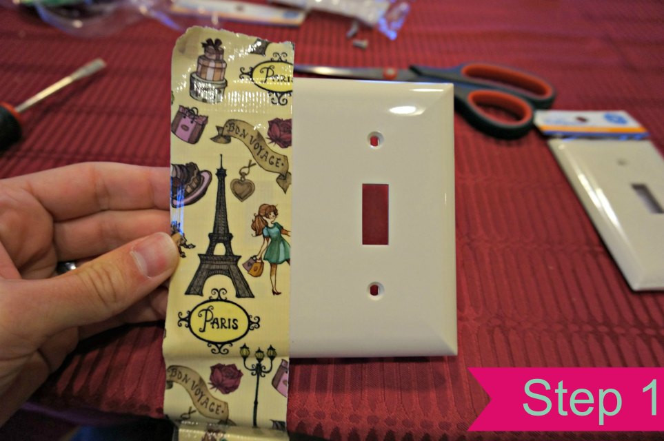 Best ideas about DIY Light Switch Covers
. Save or Pin Duct Tape Light Switch DIY Belle Brita Now.