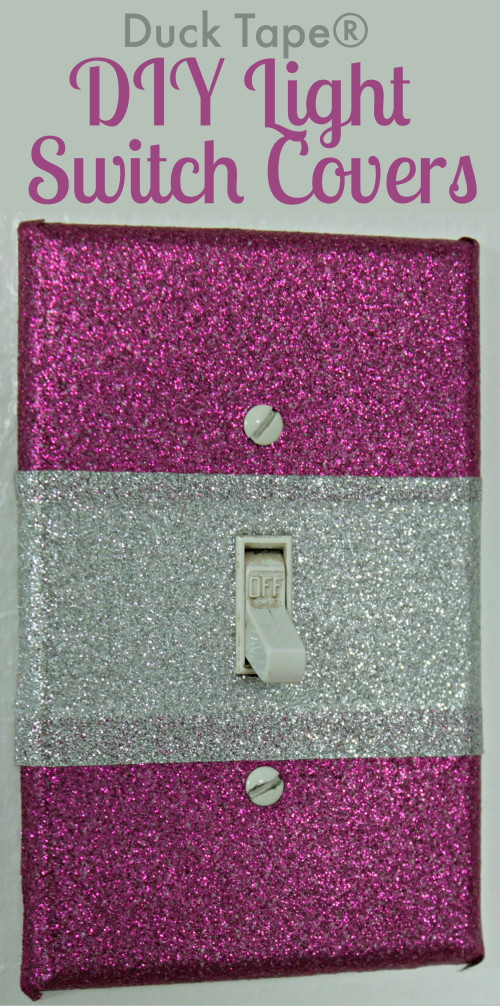 Best ideas about DIY Light Switch Covers
. Save or Pin How to Make Duck Tape Light Switch Covers The Crafty Now.